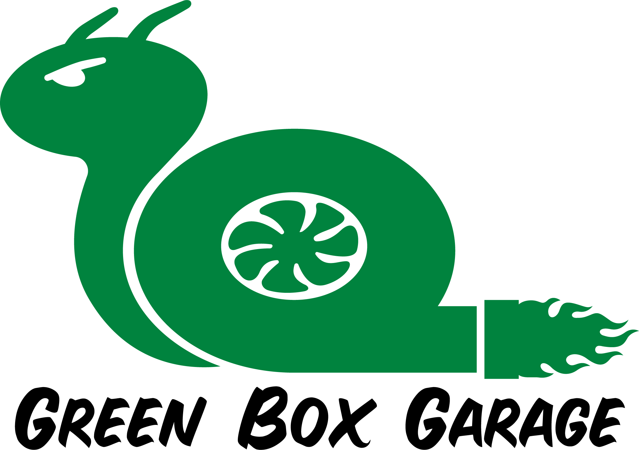 Green Box Garage Logo